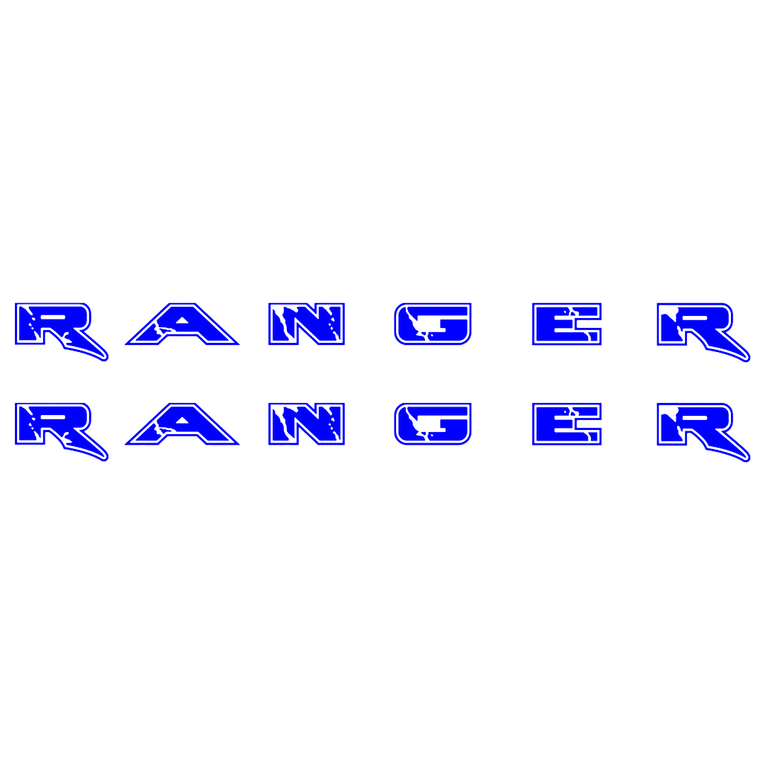 Sticker Set - RANGER