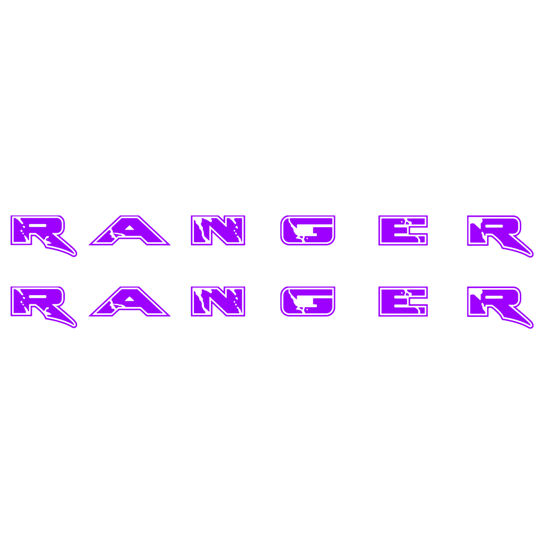 Sticker Set - RANGER