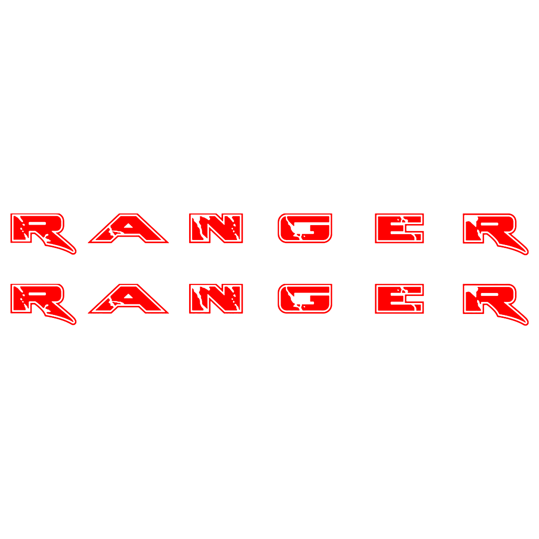 Sticker Set - RANGER