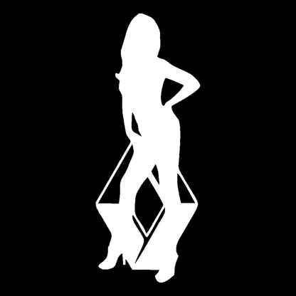 Sticker - RENAULT GIRL 2
