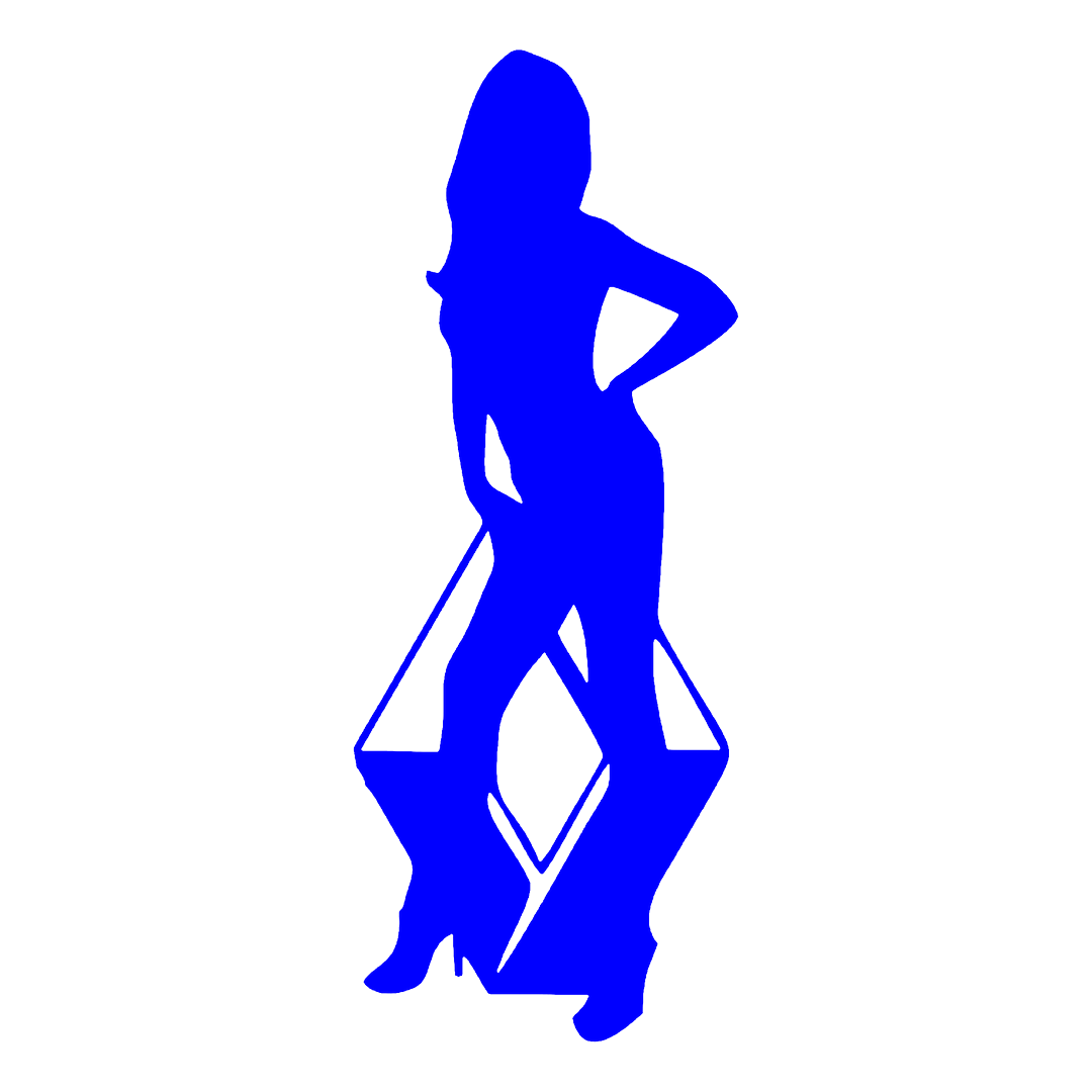 Sticker - RENAULT GIRL 2