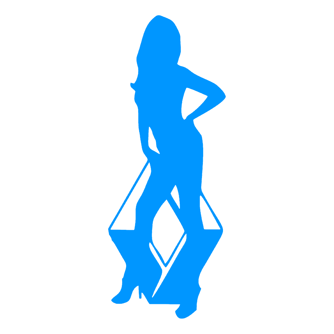 Sticker - RENAULT GIRL 2