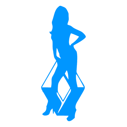 Sticker - RENAULT GIRL 2