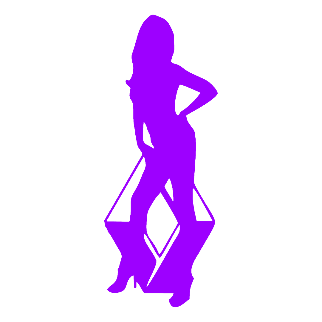 Sticker - RENAULT GIRL 2