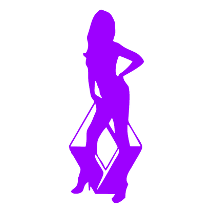 Sticker - RENAULT GIRL 2