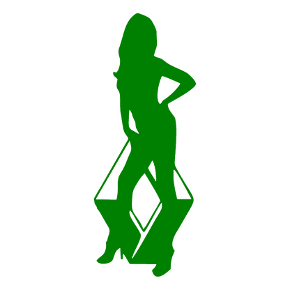 Sticker - RENAULT GIRL 2