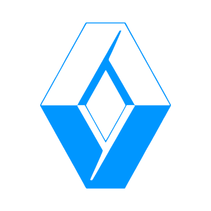 Sticker - RENAULT OLD LOGO 2