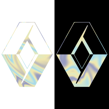 Sticker - RENAULT OLD LOGO 2