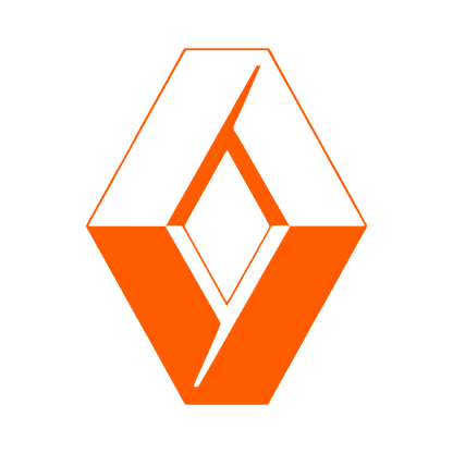 Sticker - RENAULT OLD LOGO 2