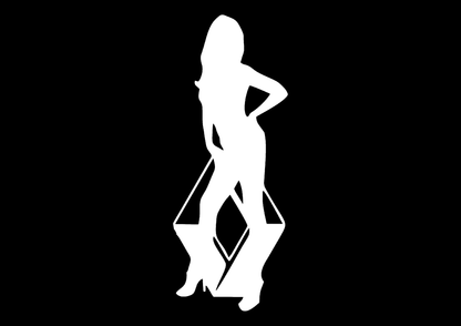Sticker - RENAULT GIRL 2