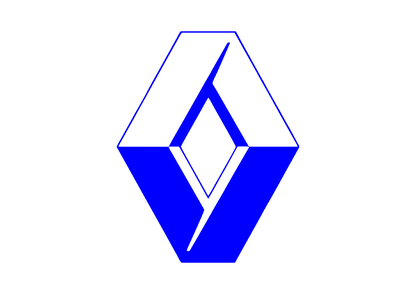 Sticker - RENAULT OLD LOGO 2