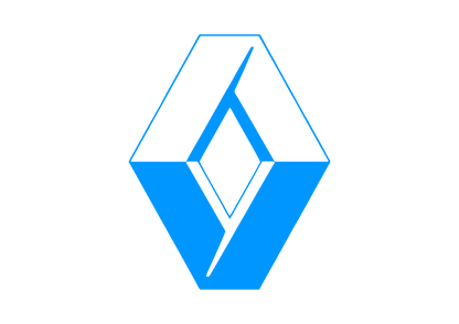Sticker - RENAULT OLD LOGO 2