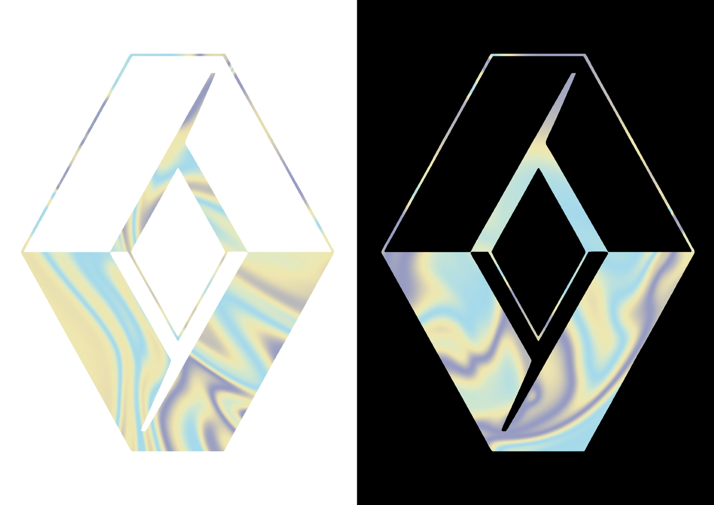 Sticker - RENAULT OLD LOGO 2