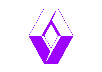 Sticker - RENAULT OLD LOGO 2