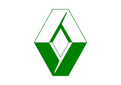 Sticker - RENAULT OLD LOGO 2