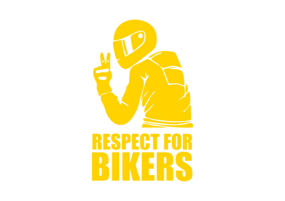 Sticker - RESPECT FOR BIKERS