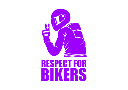 Sticker - RESPECT FOR BIKERS