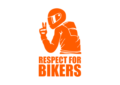 Sticker - RESPECT FOR BIKERS
