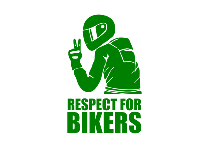 Sticker - RESPECT FOR BIKERS