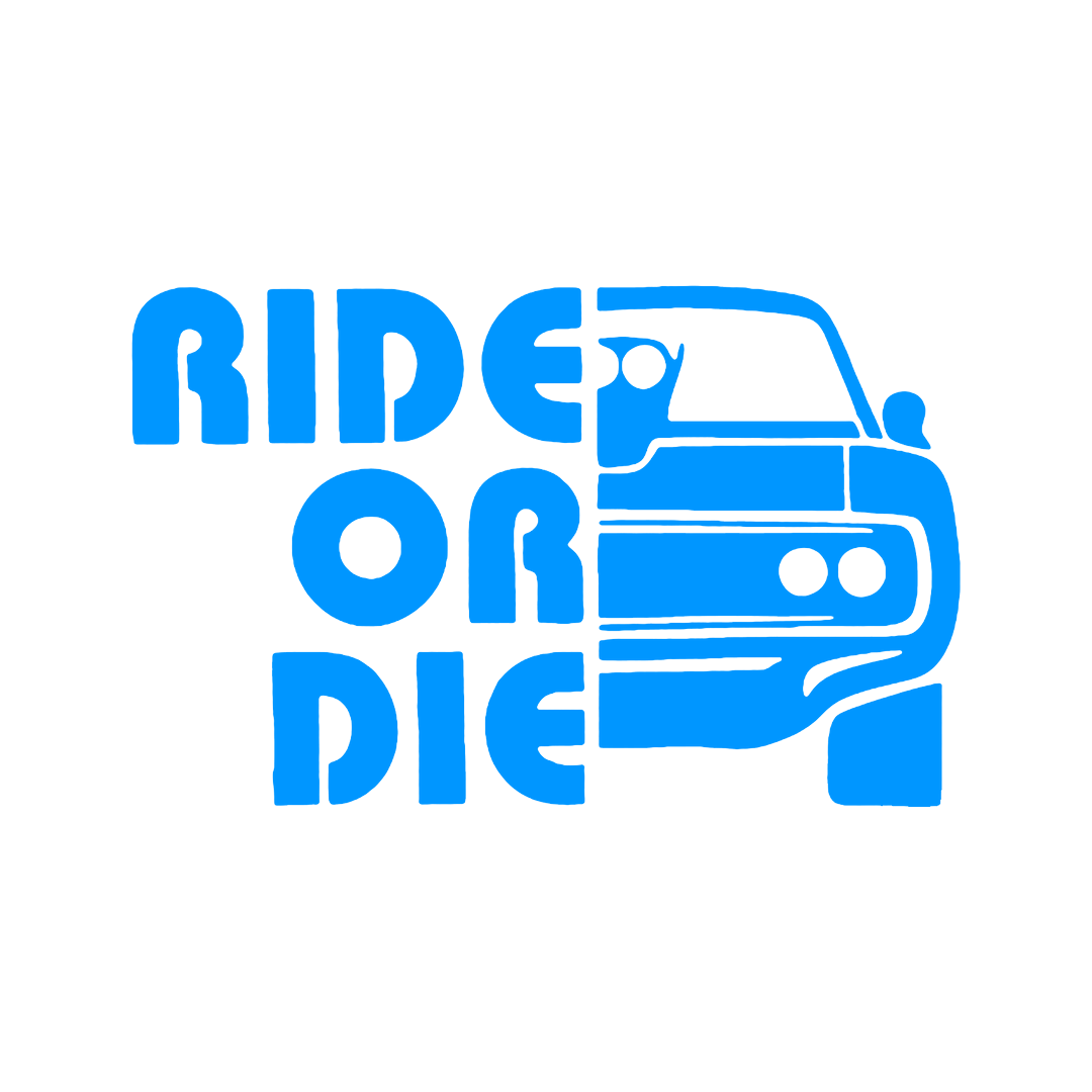 Sticker - RIDE OR DIE