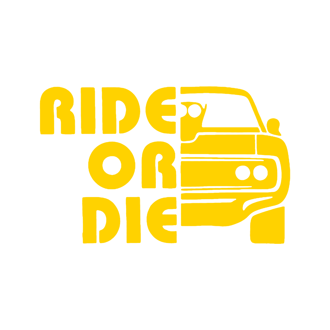 Sticker - RIDE OR DIE