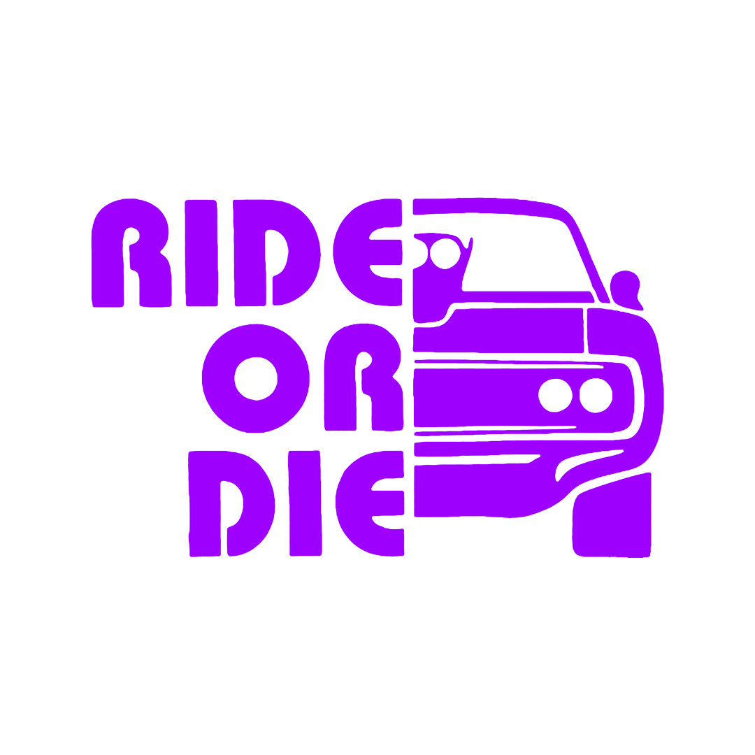 Sticker - RIDE OR DIE