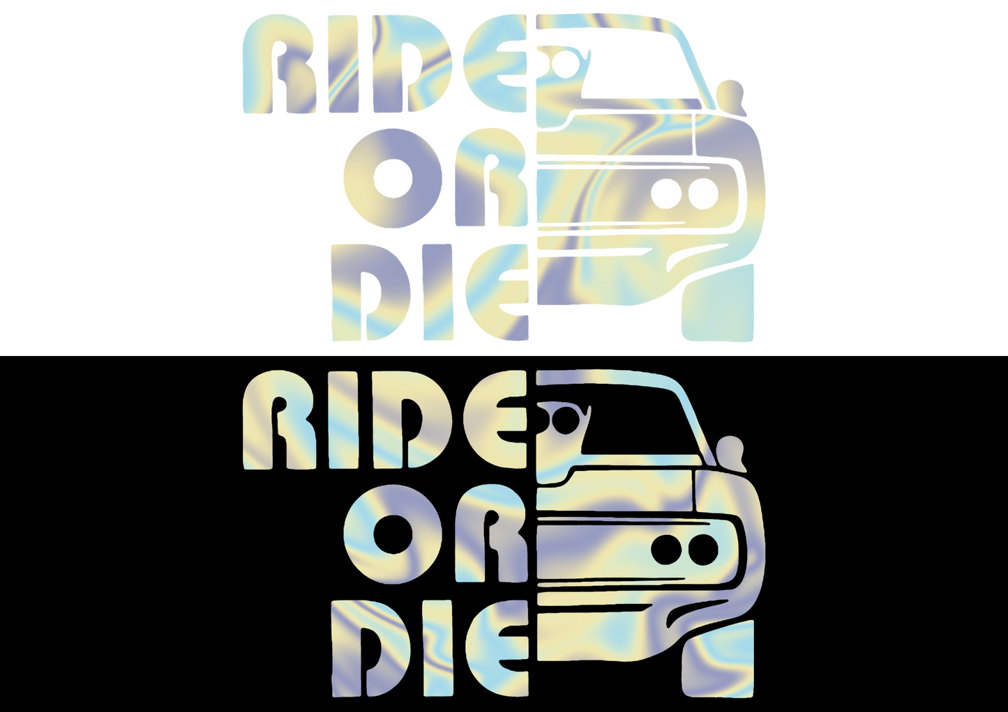 Sticker - RIDE OR DIE