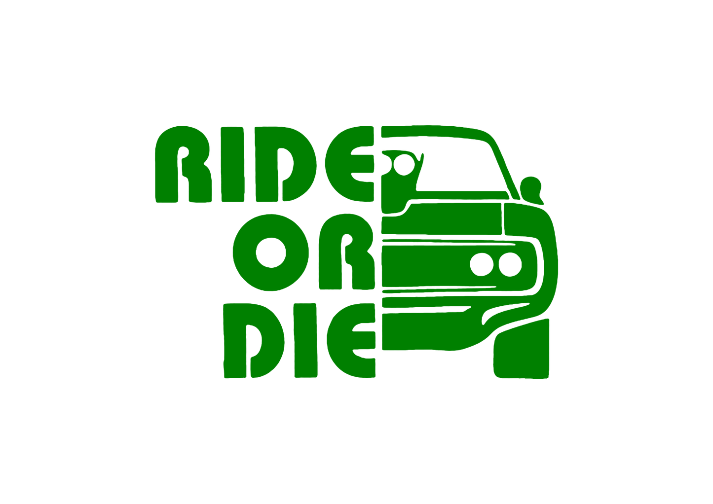 Sticker - RIDE OR DIE