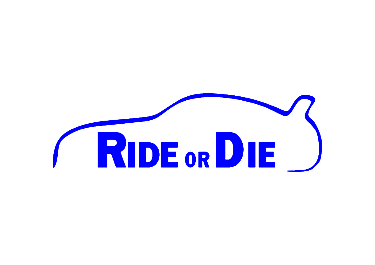 Sticker - RIDE OR DIE 2
