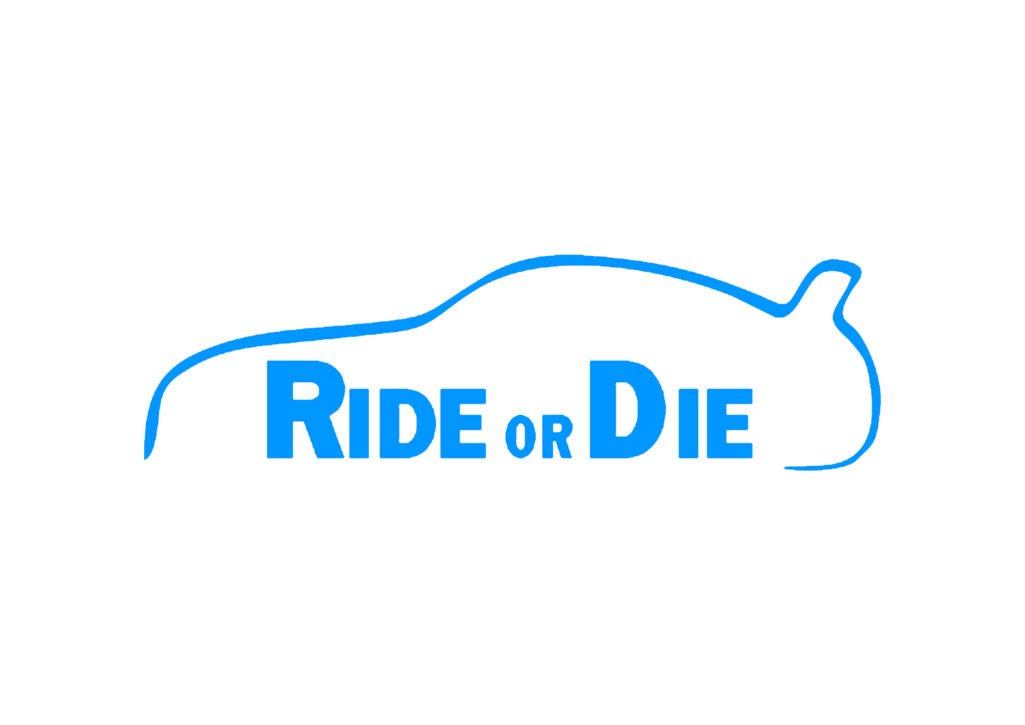 Sticker - RIDE OR DIE 2