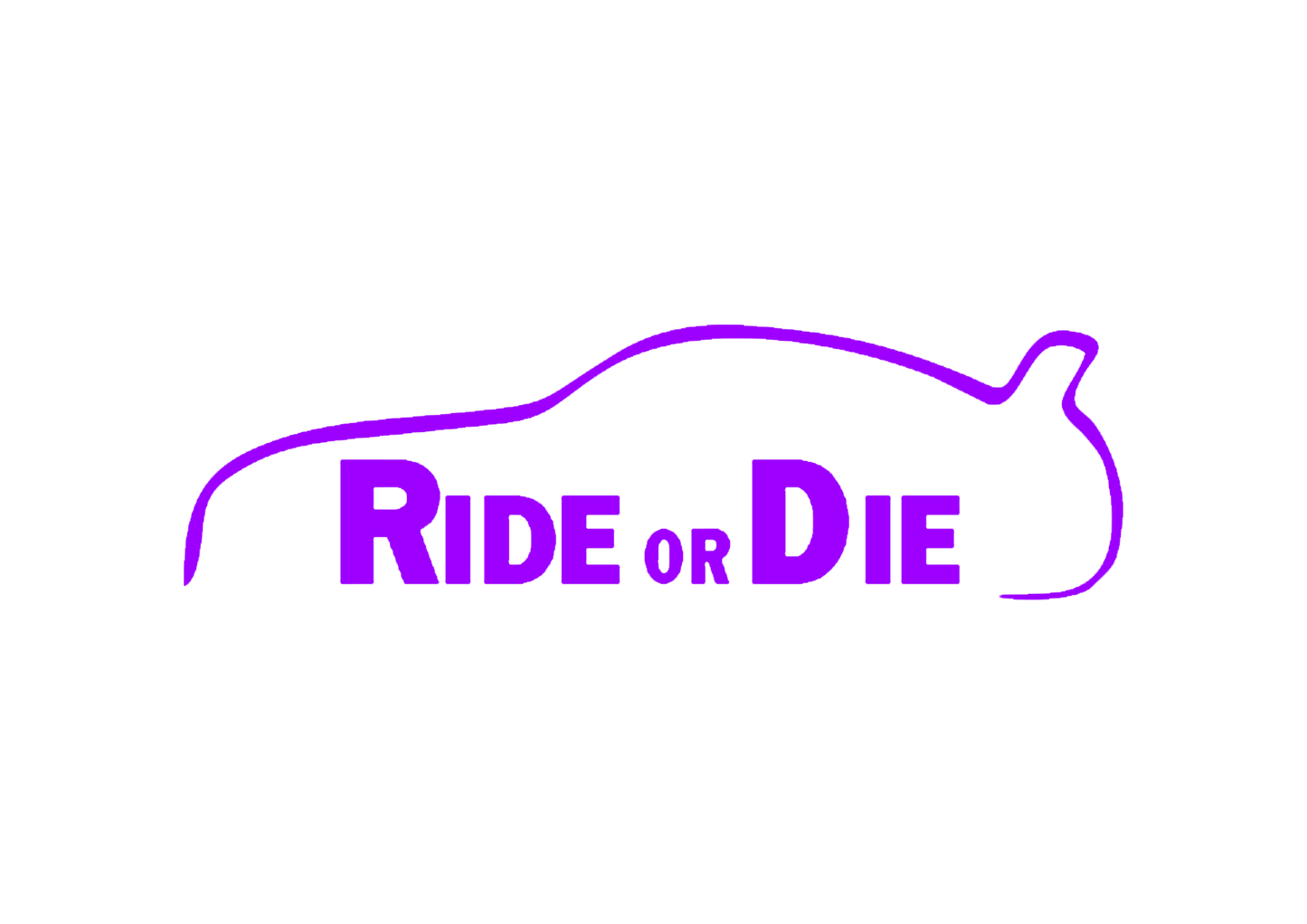 Sticker - RIDE OR DIE 2