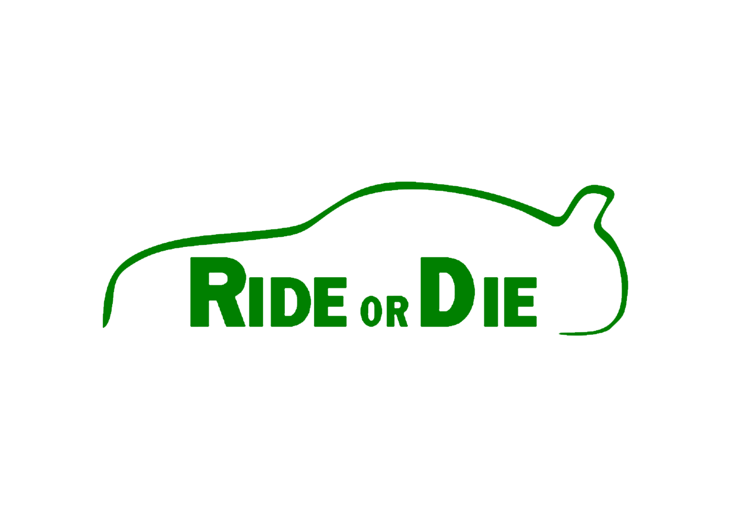Sticker - RIDE OR DIE 2