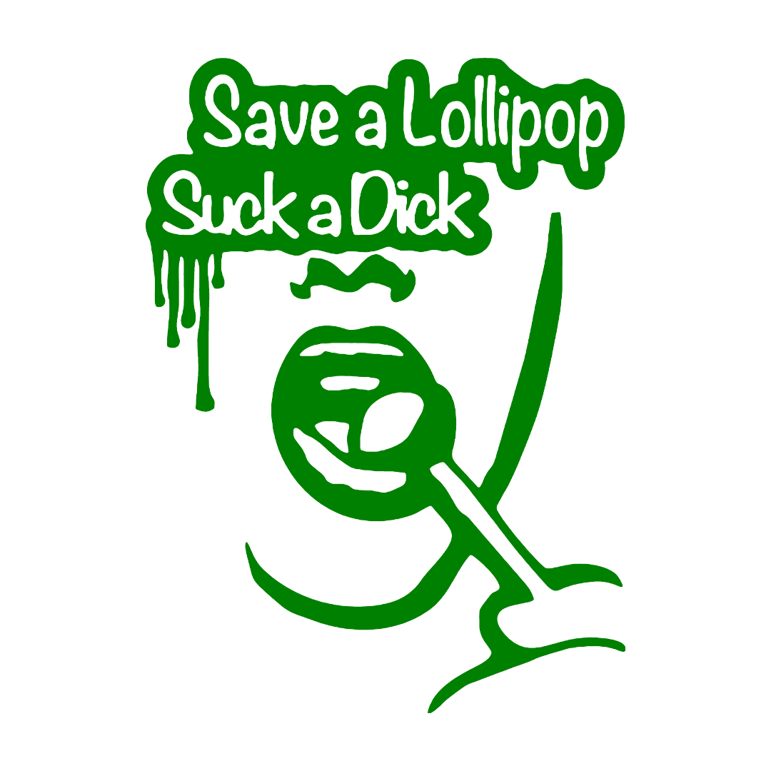 save a lollipop - Verde