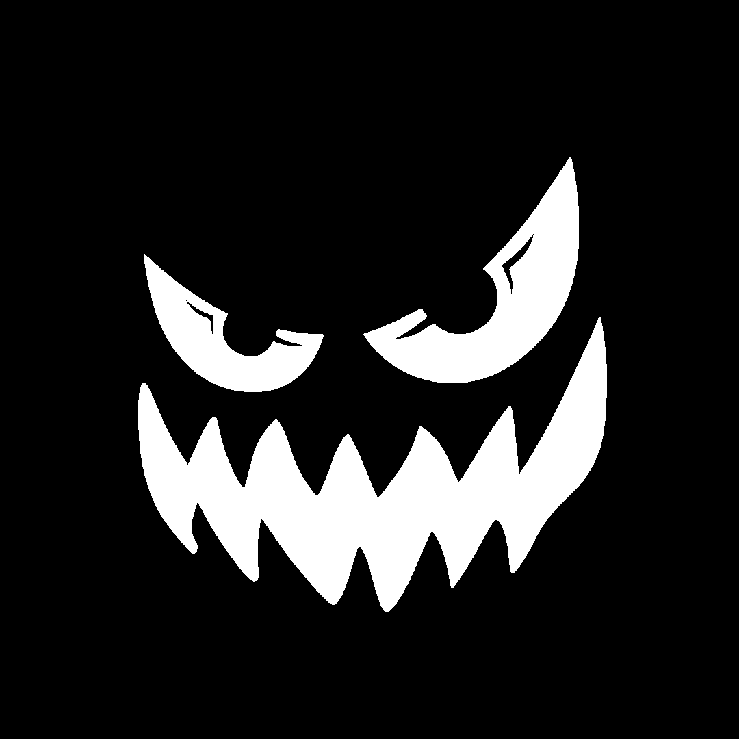 Sticker - SCARY FACE