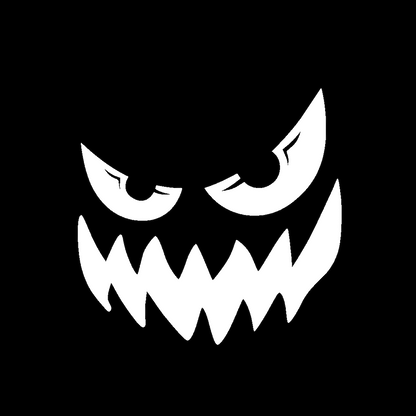 Sticker - SCARY FACE