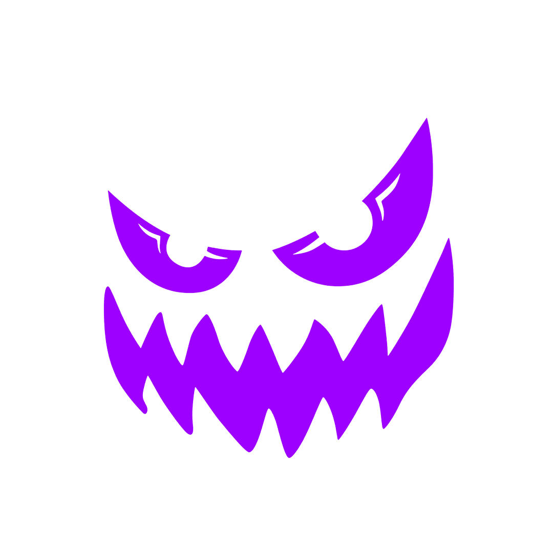 Sticker - SCARY FACE