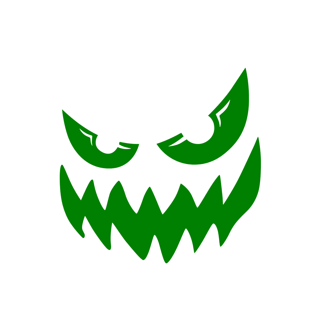Sticker - SCARY FACE