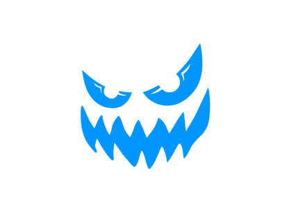 Sticker - SCARY FACE