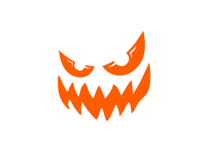 Sticker - SCARY FACE