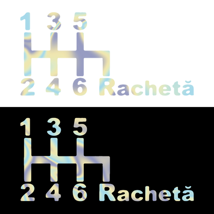 Sticker - SCHIMBATOR RACHETA