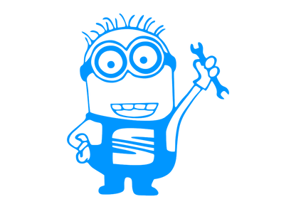 Sticker - SEAT MINION MECANIC