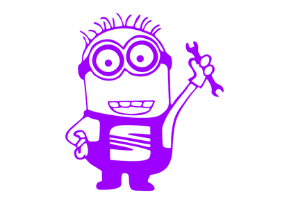 Sticker - SEAT MINION MECANIC