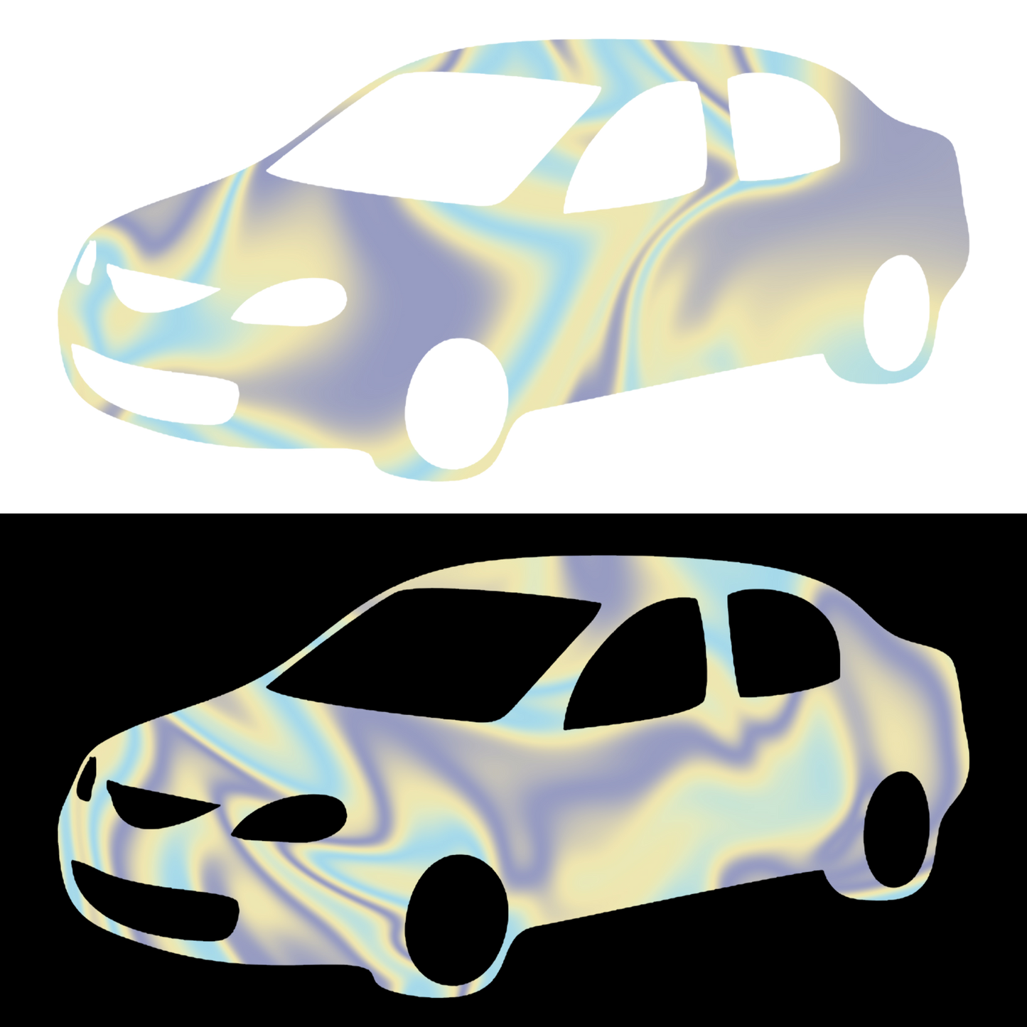 Sticker - SILUETA LOGAN