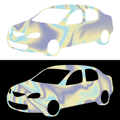 Sticker - SILUETA LOGAN