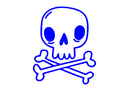 Sticker - SKULL & BONES