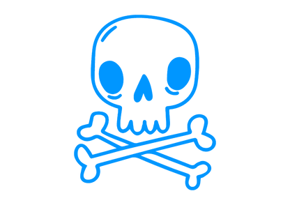 Sticker - SKULL & BONES