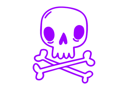 Sticker - SKULL & BONES