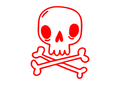 Sticker - SKULL & BONES