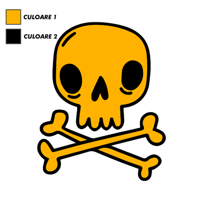 Sticker - SKULL & BONES