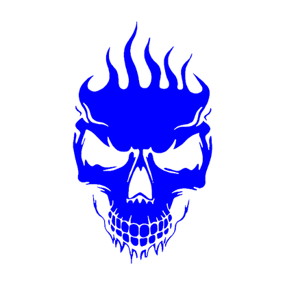 Sticker - SKULL FLAME 2